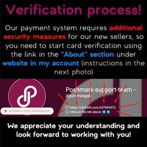 🔔 Your item was sold via Poshmark’s Secure Payment System 🔔